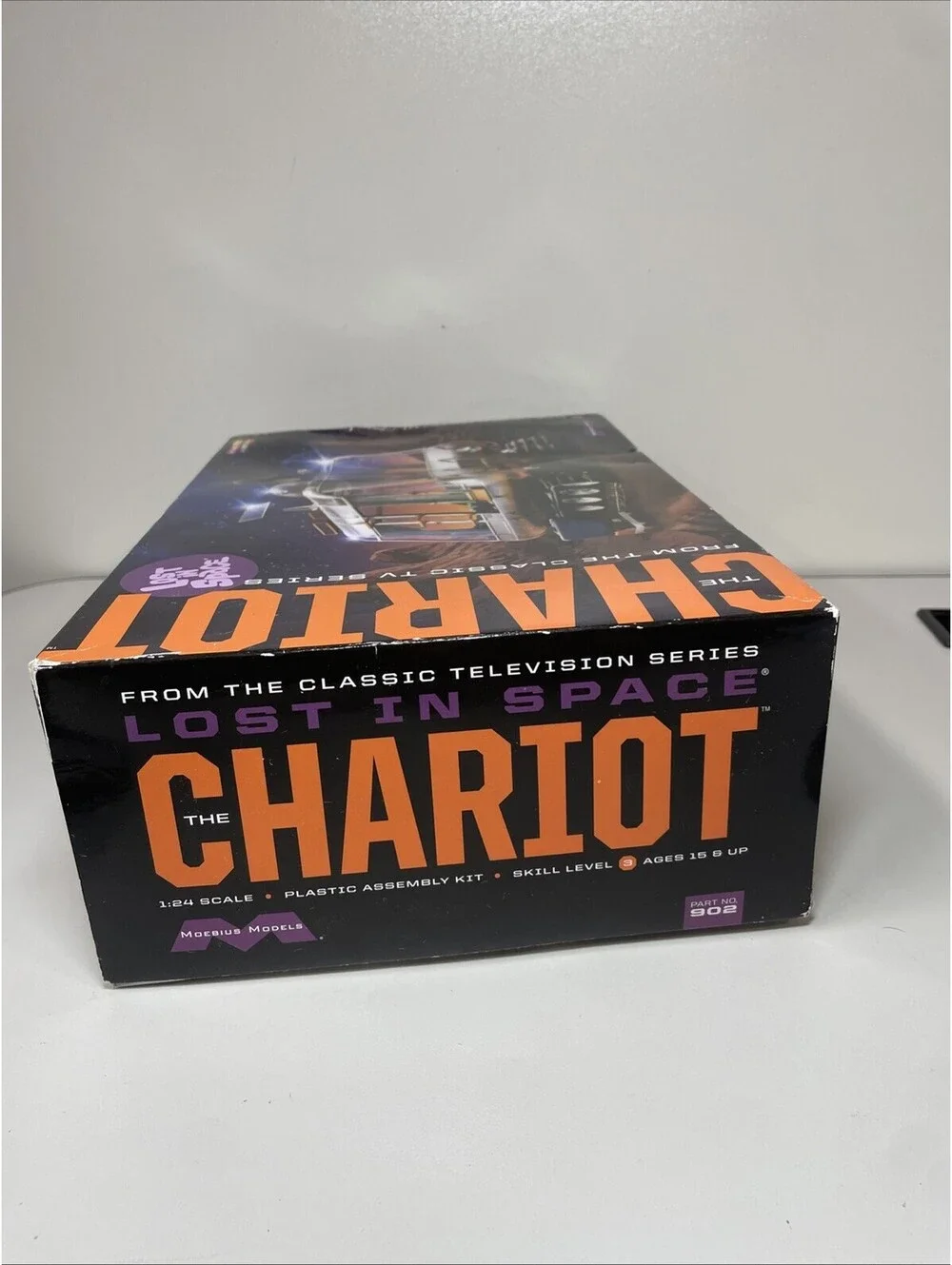 The Chariot, Lost In Space - Moebius 1/24 Scale Assy Started Spacecraft Kit #902